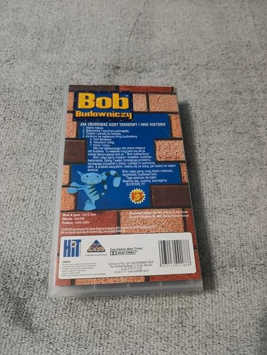 Bajka Bob Budowniczy kaseta VHS