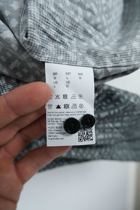 Hugo Boss c-liam kent c1 męska koszula r L nowa