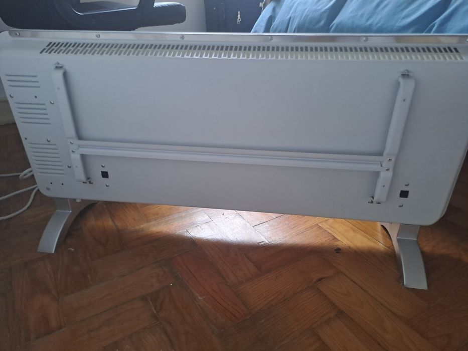 Aquecedor elétrico smart 2000W com app WiFi – Gridinlux (vidro)