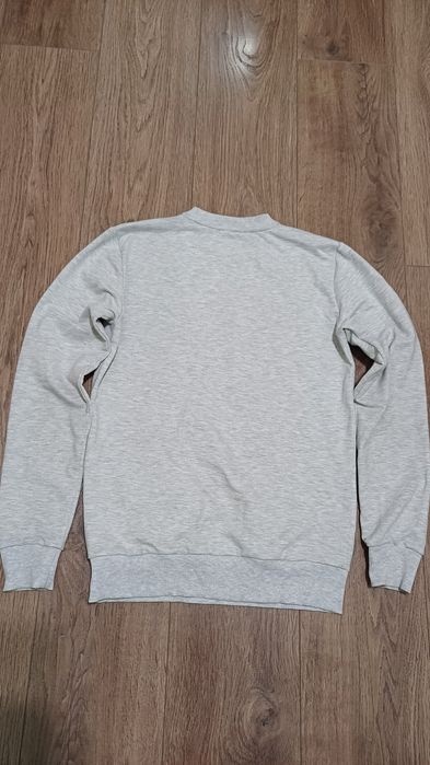 Світшот кофта батнік чоловічий підлітковий котоновий сірий розмір S