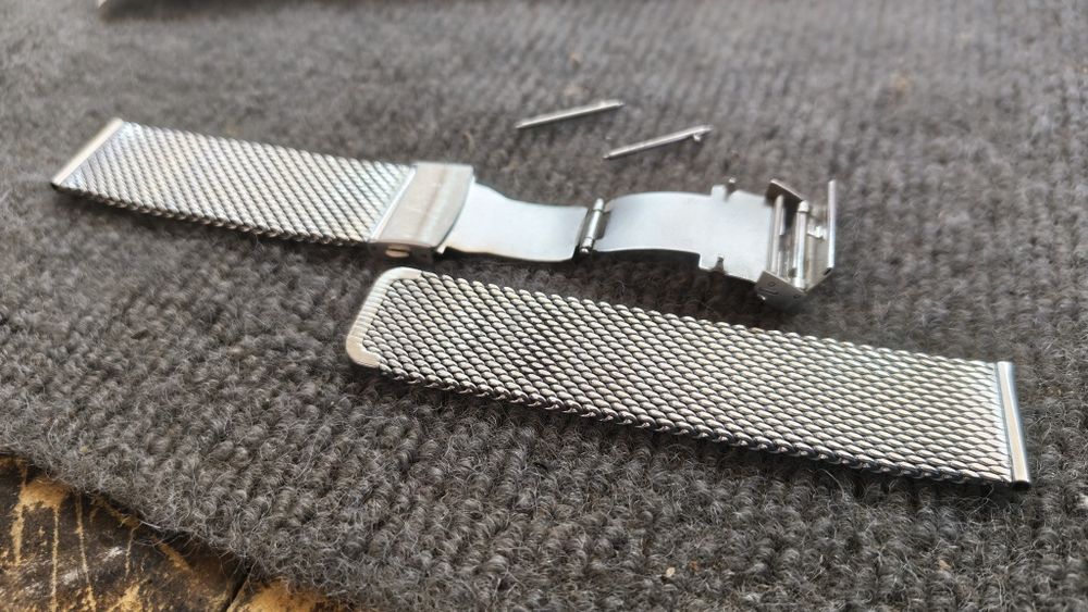 Pulseira relógio milanesa 22mm