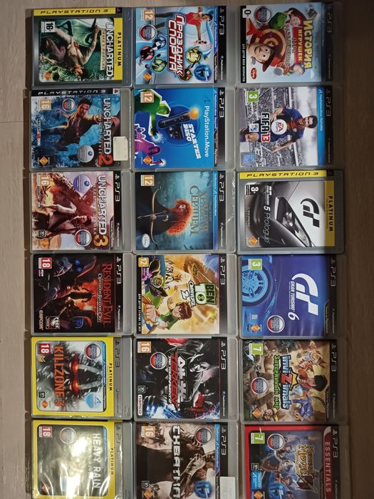 Продам майже повний комплект SONY PlayStation  3 в ідеальному стані