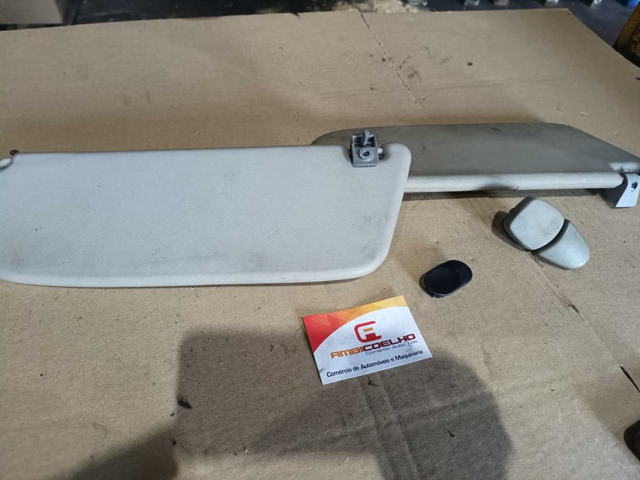 REF238 2 palas de sol plasticos opel corsa B