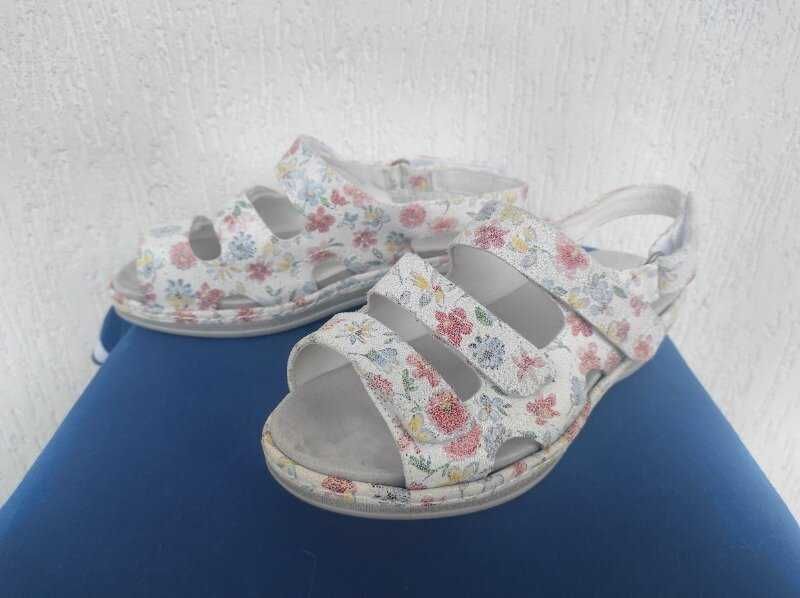 Босоножки кожанние ортопедическое Casi Fit Suave р.38.5