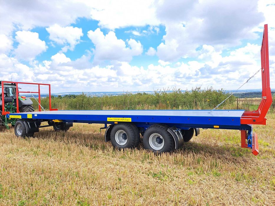 OKAZJA, PROMOCJA Przyczepa Platforma Tridem Techmont 26T