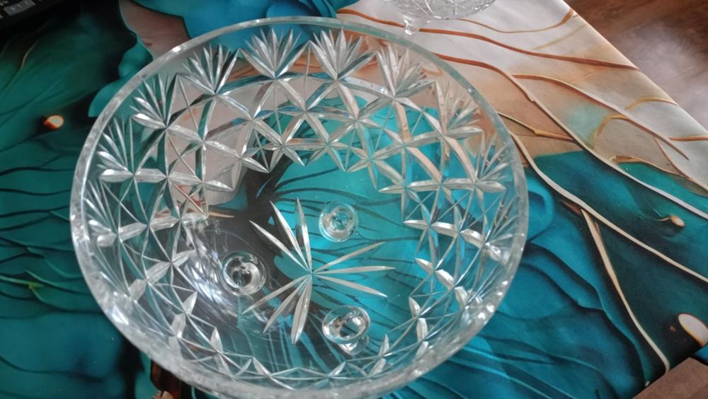 Misa kryształowa,patera