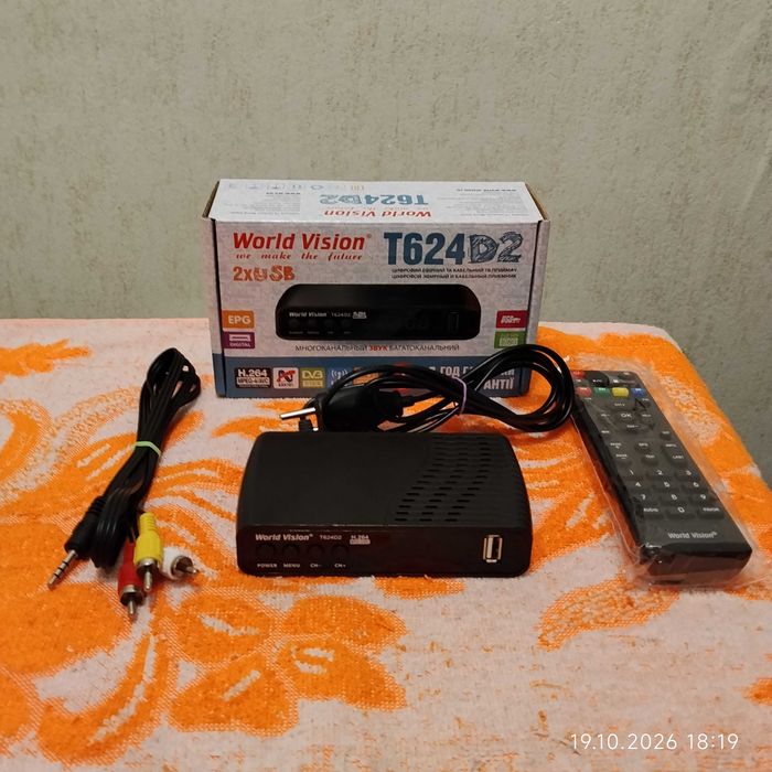 Приставки Т2 Locus LS-08, World Vision T624D2