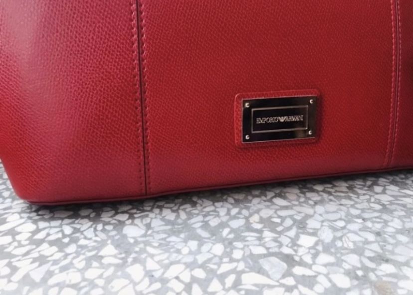 Nowa z metkami oryginalna torebka Emporio Armani czerwona