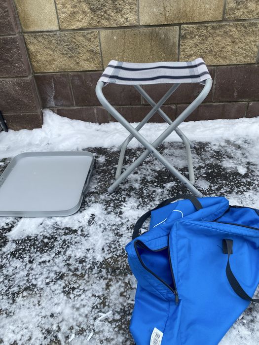 Складной набор кемпинговой мебели Hi-Gear, состоящий из стула и стола