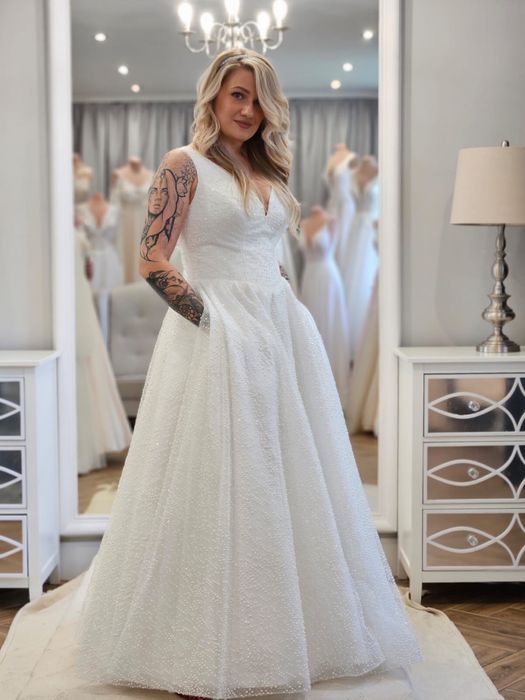 Suknia ślubna biała