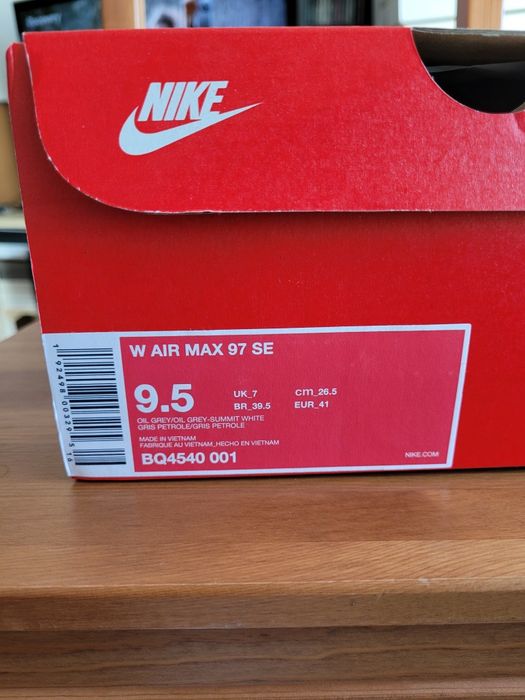 Nike Air Max 97 buty męskie damskie unisex rozmiar 41 26.5 cm y2k