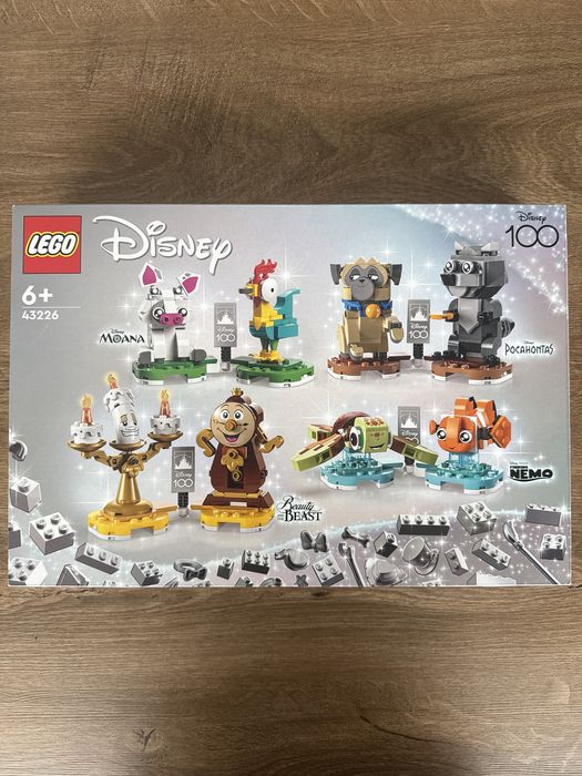 LEGO Disney 43226 Duety Disneya – NOWE – Disney 100, Nemo, Vaiana