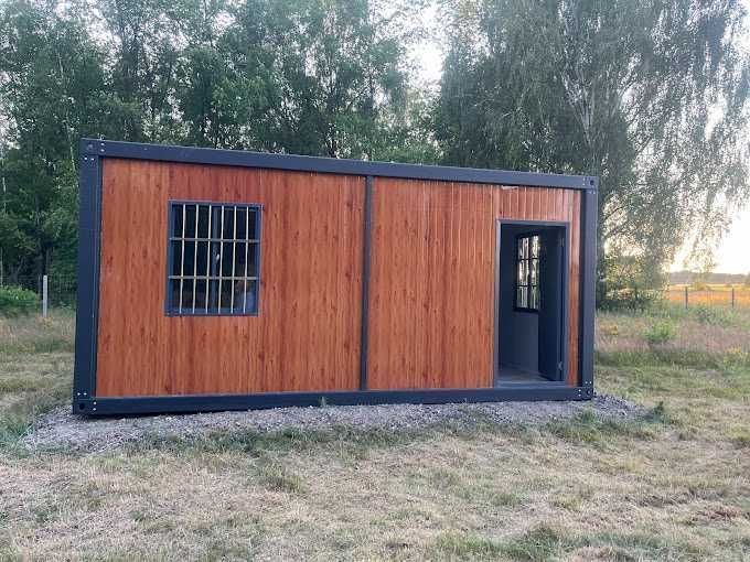 Kontener 6x3m Biurowy Socjalny Magazynowy Budowlany DO ZŁOŻENIA