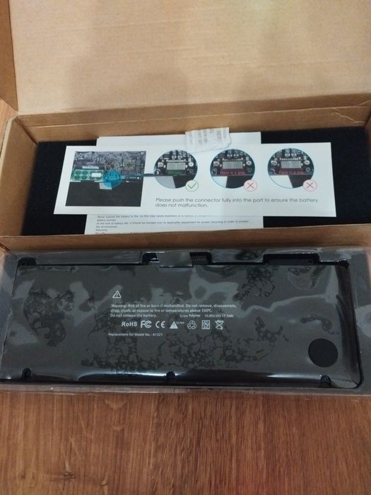 Bateria Macbook Pro 15A1286  Sloda Model A1321