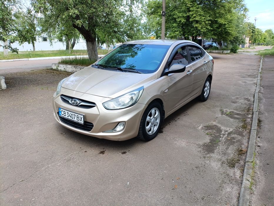 Hyundai Accent 2011р.в. 1,4 газ/бензин