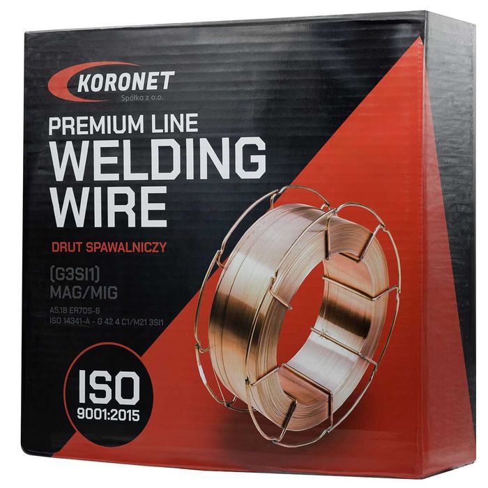 Drut spawalniczy SG2 MIG/MAG MIGOMAT 1,0 Koronet PALETA