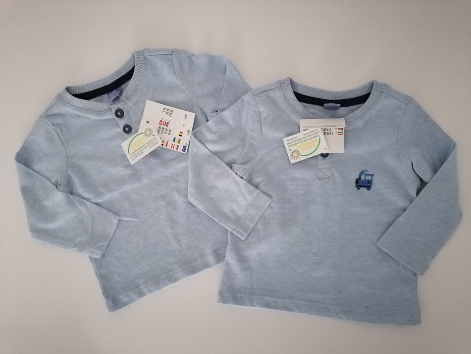 Nowe! Koszulki chłopięce r. 62, 2 szt