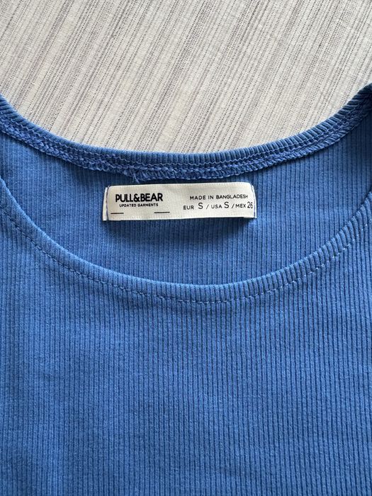 Top azul Pull&Bear