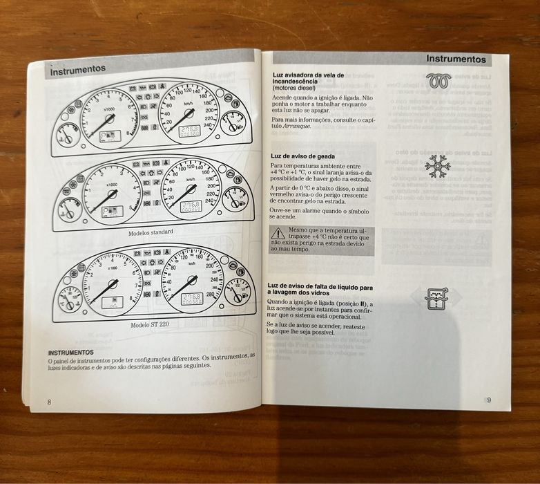 Manual original Ford Mondeo mk3