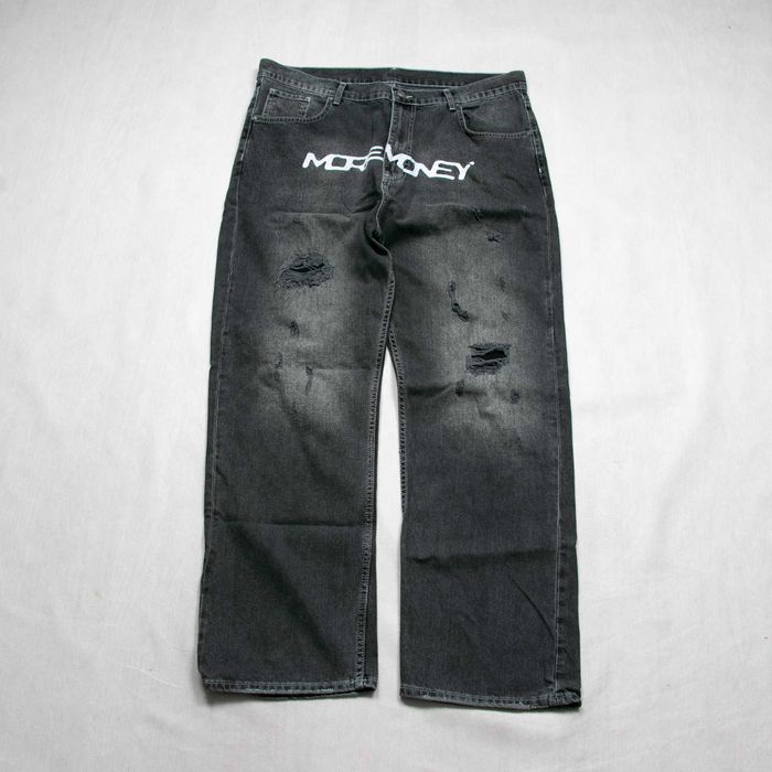 Spodnie jeansowe MORE MONEY MORE LOVE XL drip