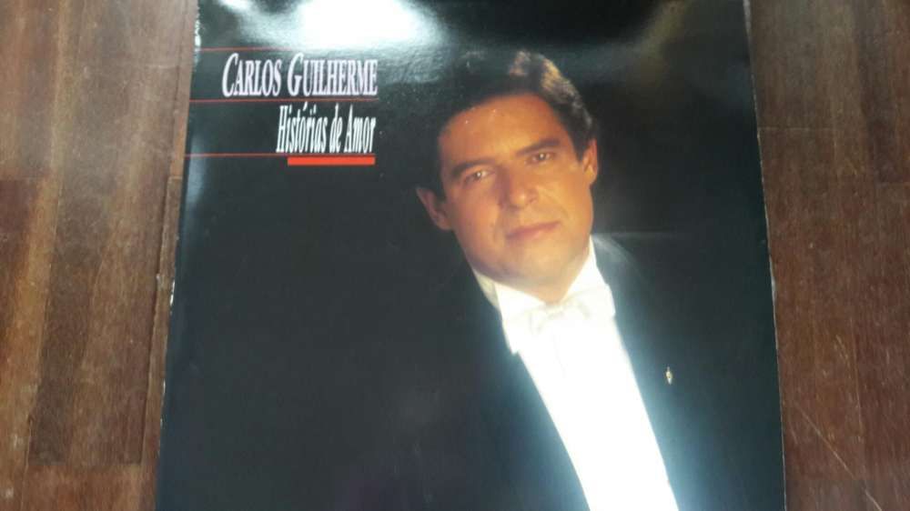 Disco de vinil Histórias de amor de Carlos Guilherme