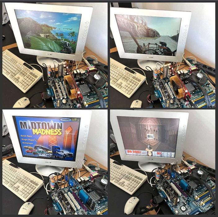 ASRock 775Dual-VSTA Socket 775 AGP Dual-Core GeForce Audigy Windows 98 XP MS-DOS TESTADO