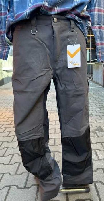 Spodnie robocze męskie Mark The Helper Monter – szare 77701