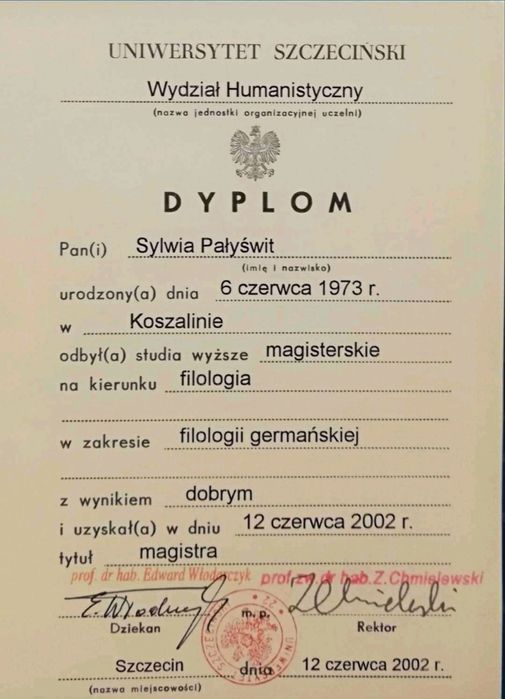 Niemiecki skutecznie prosto stacjonarnie podstawówka liceum a1 a2 b1