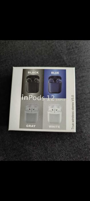 Nowe bezprzewodowe słuchawki inPods 12 SIMPLE