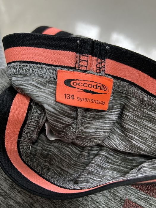 Leginsy Coccodrillo 134 sportowe legginsy getry na trening dla dziecka