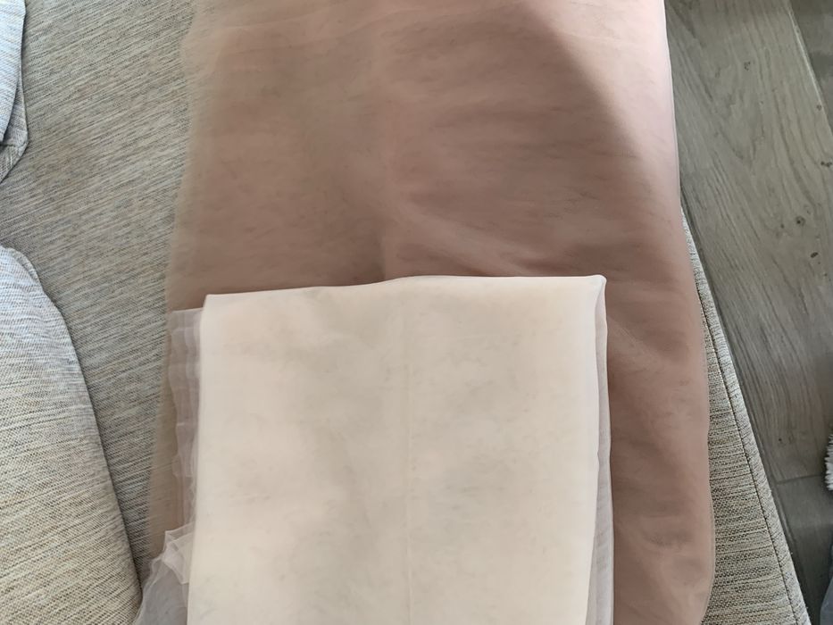 Tule 4 cores rosa, caramel, leite, bege