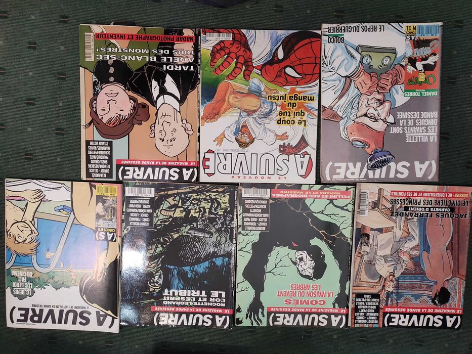 Lote 23 Revistas BD Francesas A Suivre