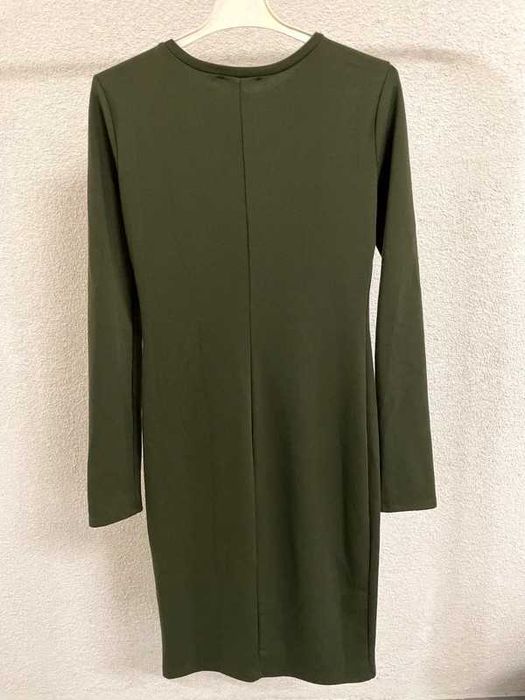 Vestido Verde Tropa Zara Trafaluc
