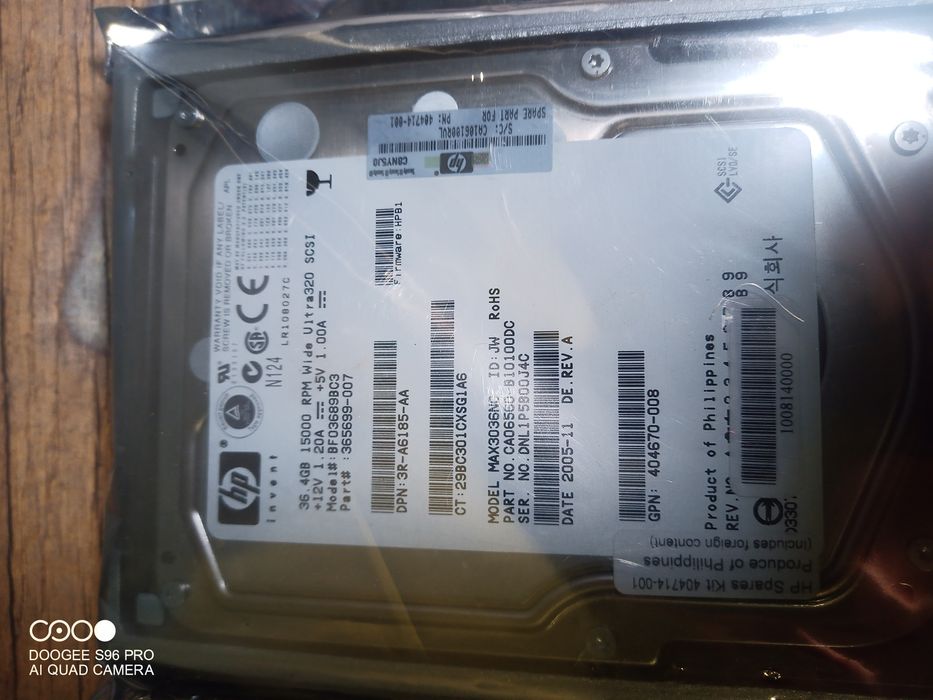 Dyski Serwerowe HP Nowe 7x