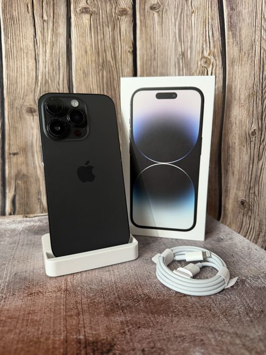 Iphone 14 Pro space black 128GB neverlock E-Sim