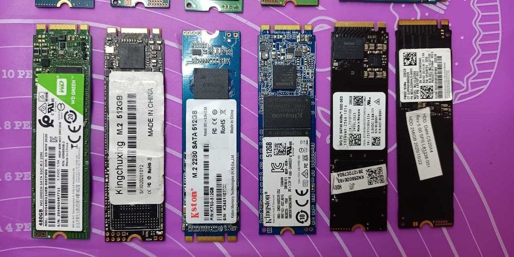 Скоростные-Швидкісні M.2 NVME - M2-SATA - SSD 2,5"SATAIII - 256-480-500-512GB - 1TB - 2ТБ.