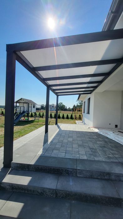 Zadaszenie tarasu aluminiowe – na wymiar | Montaż | Lubelskie