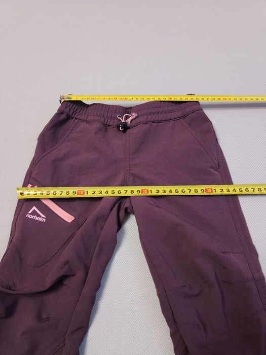 Norheim Softshell spodnie outdoorowe cienkie rozmiar 3 lat