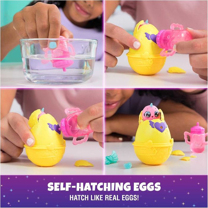Hабір Hatchimals Alive Neon Rainbow Spring Basket Toy Весняний  кошик