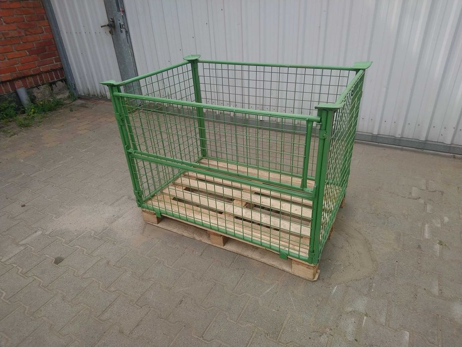 Kosz Gitterbox nadstawka paletowa H800 na paletę euro