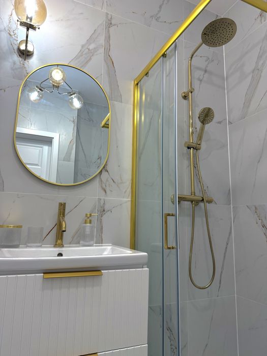 Luksusowy apartament glamour wanna w sypialni / nocleg Lublin