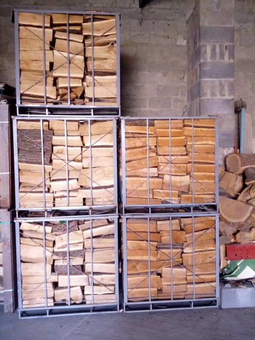 Gitterbox skrzynio paleta ,kosz  ażurowy metalowy  na drewno kominkowe