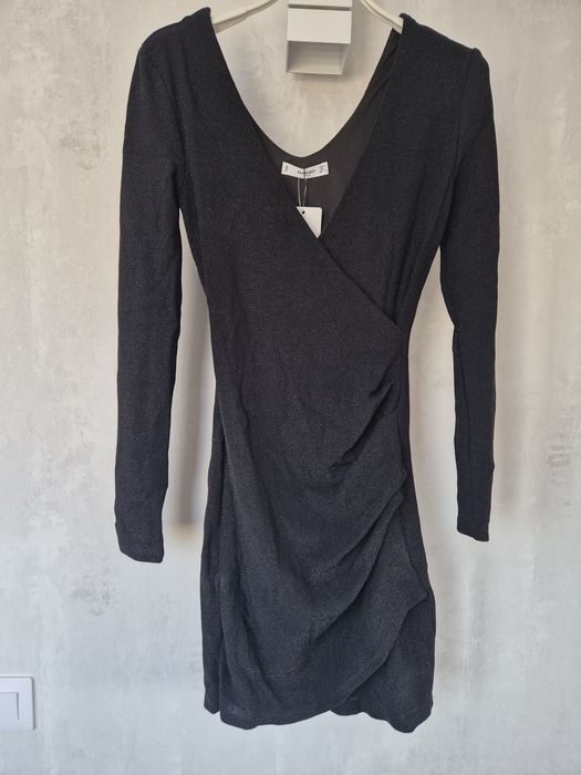 Сукня з люрексом Mango