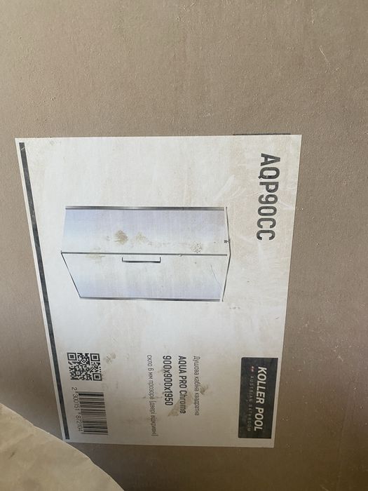 Душевая кабина Koller Pool AQP90CC AQUA PRO Chrome 900x900x1950 мм