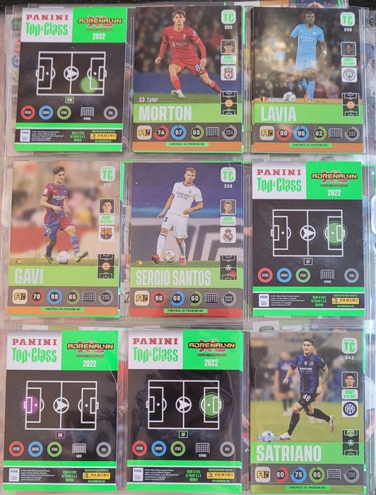 Panini Top Class 2022 karty piłkarskie
