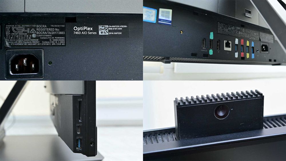 Dell Optiplex 7460 AIO Touch 24 i7-8700/8G/256G NVMe/WiFi/BT моноблок ...
