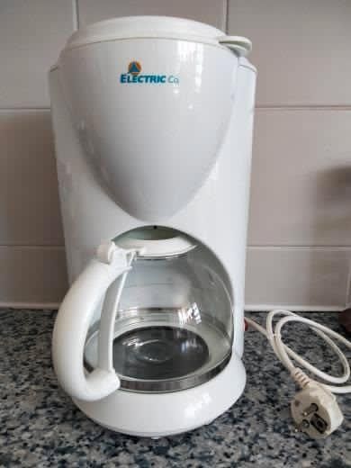 Máquina de café branca