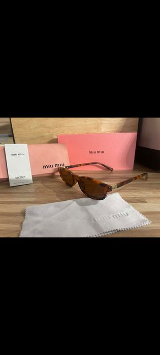 Okulary miu miu.