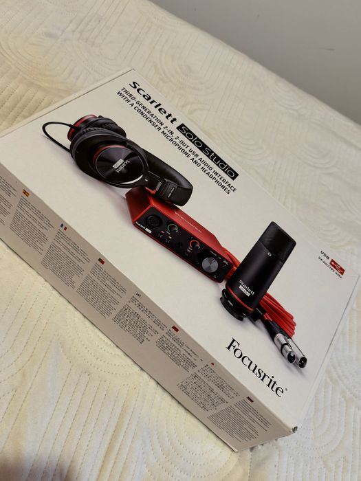 Focusrite Scarlett Solo Studio zestaw studyjny