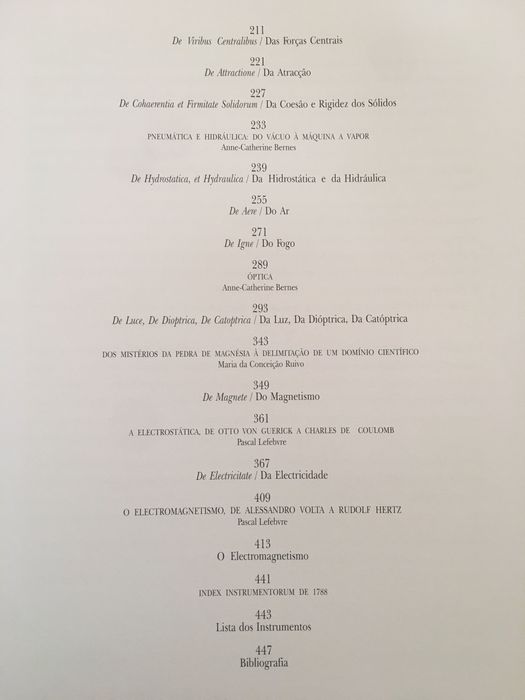 O Engenho e a Arte. Colecção de Instrumentos Real Gabinete de Física